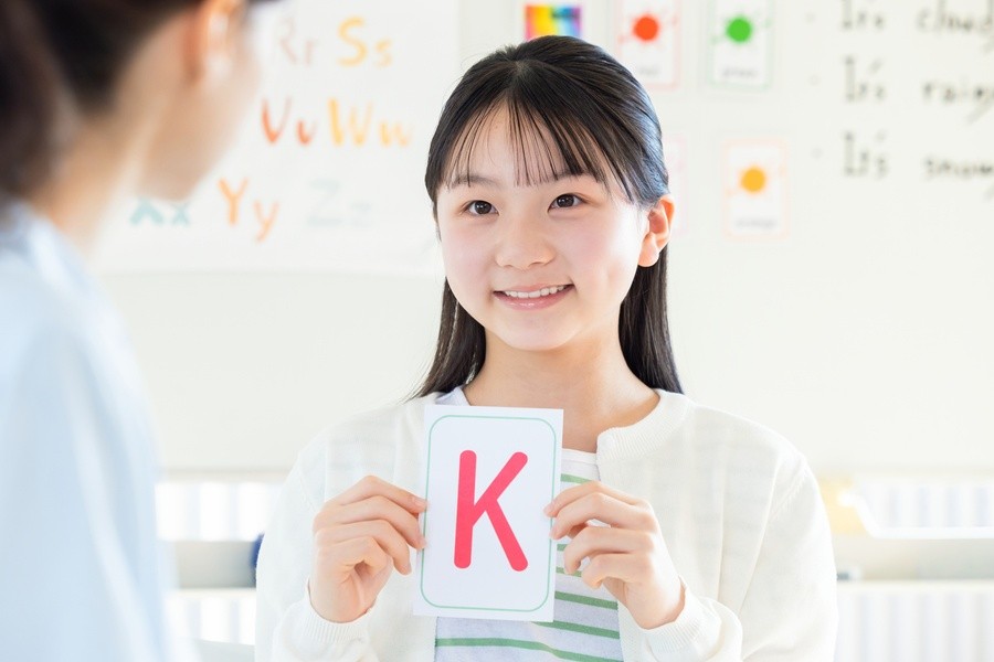英語の文字と音の関係が分かる