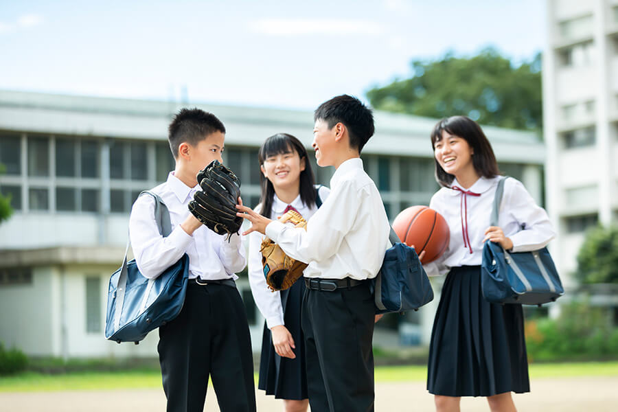 スキマ時間でしっかり！中学生の英語学習にも対応