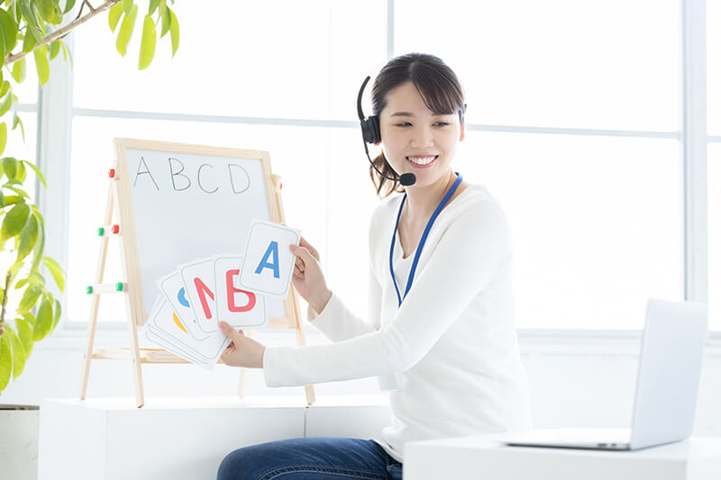 日本人講師だから安心して話せる