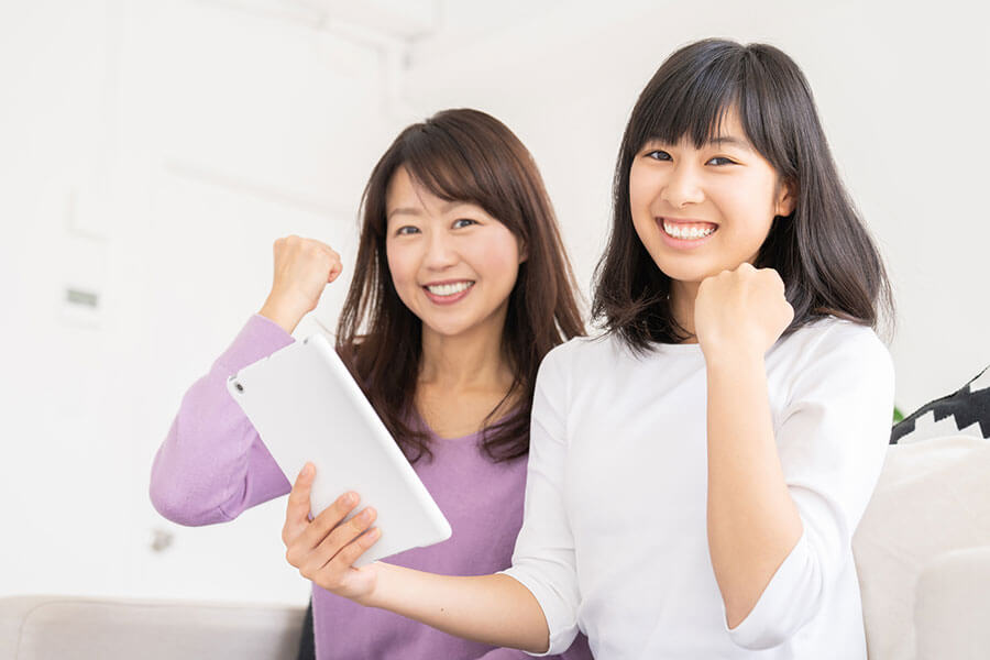 親と子どもが使う英語が異なるため、それぞれに合った練習ができる