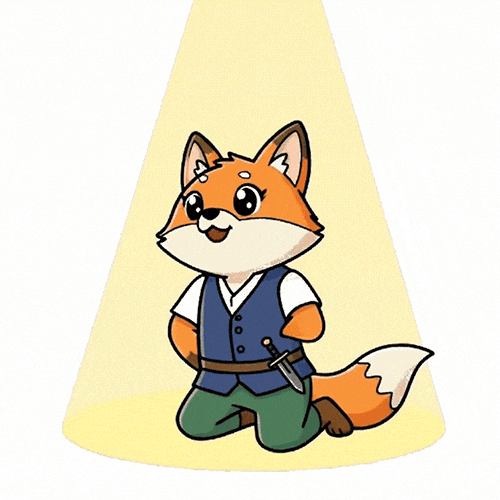 🦊演技派キツネ