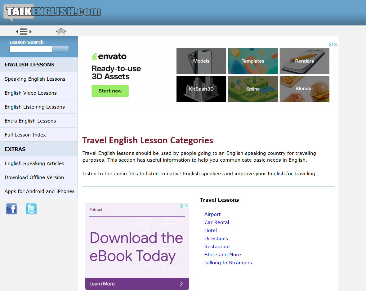 TalkEnglish Travel（初級～中級者向け）